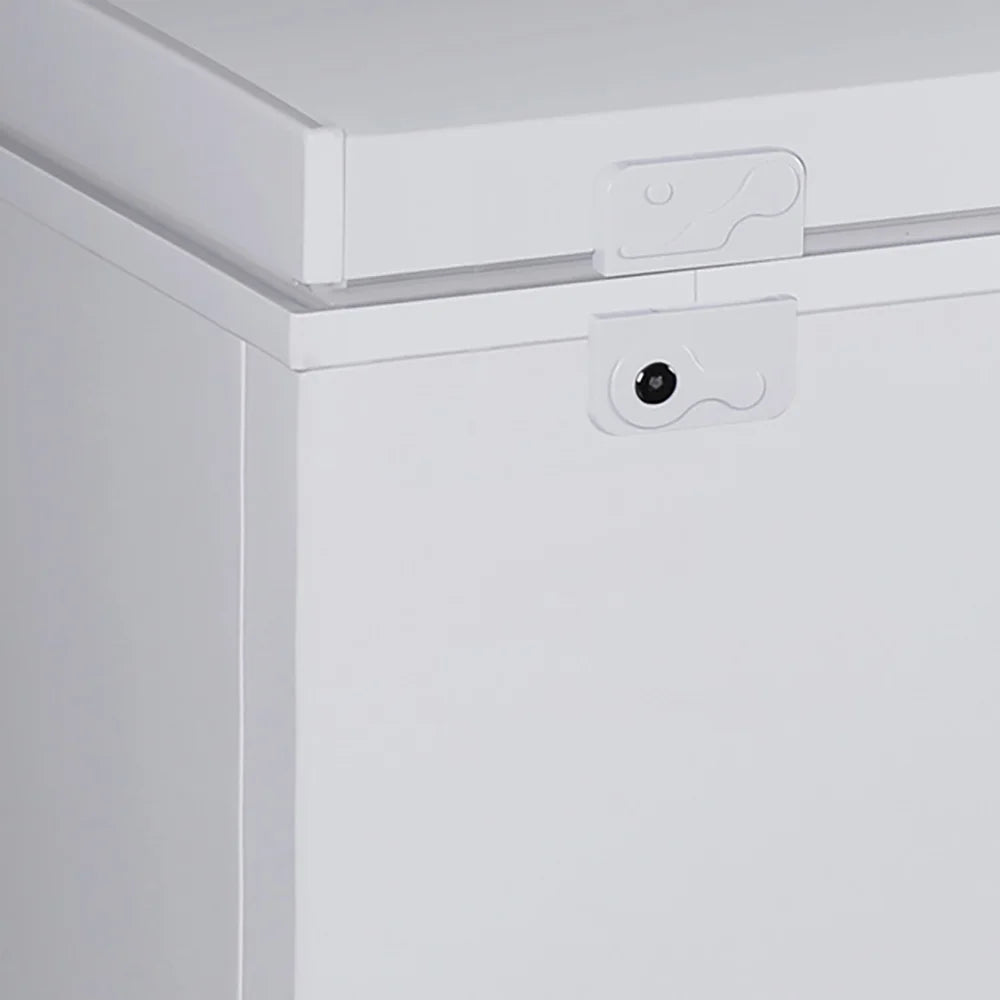 ZenVora 21.0 Cu. Ft. Chest Freezer with Double Doors - White with External Temperature Control
