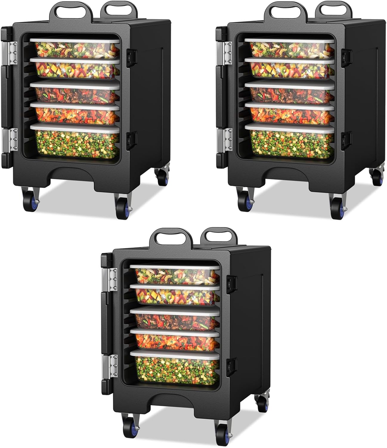 ZenVora Insulated Food Pan Carrier for 5 Full-Size Pans