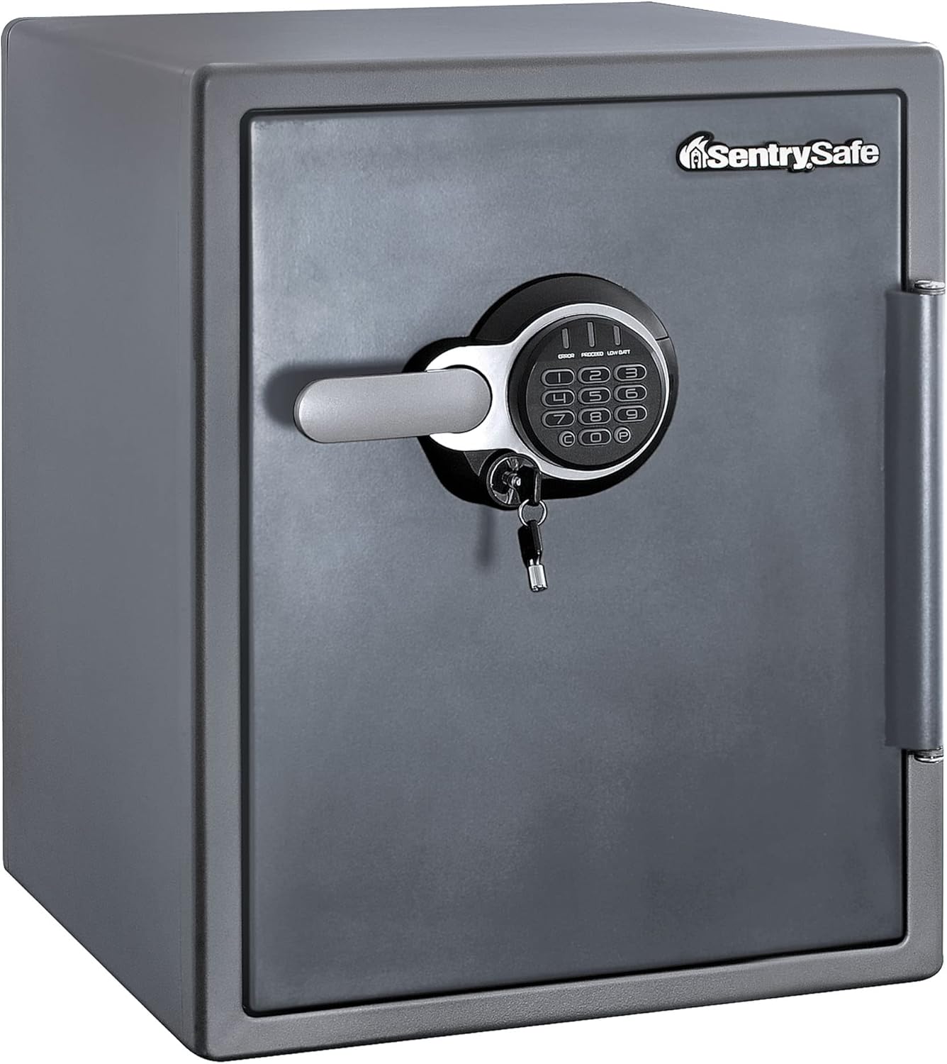 ZenVora 1.23 Cu Ft Waterproof and Fireproof Digital Safe Box, Alloy Steel Security Safe for Home and Office