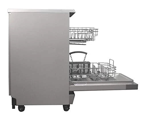 ZenVora 18-Inch Stainless Steel Portable Dishwasher