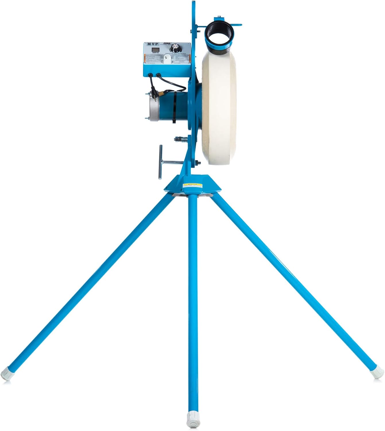ZenVora Baseball Softball Pitching Machine - Adjustable 20-60 MPH with Digital Display