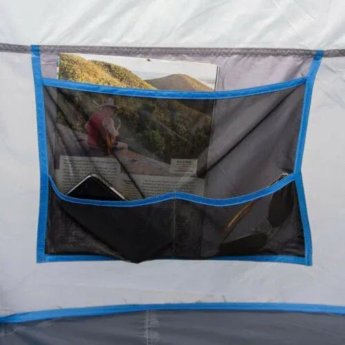 ZenVora 16-Person 3-Room Family Cabin Tent with 3 Entrances