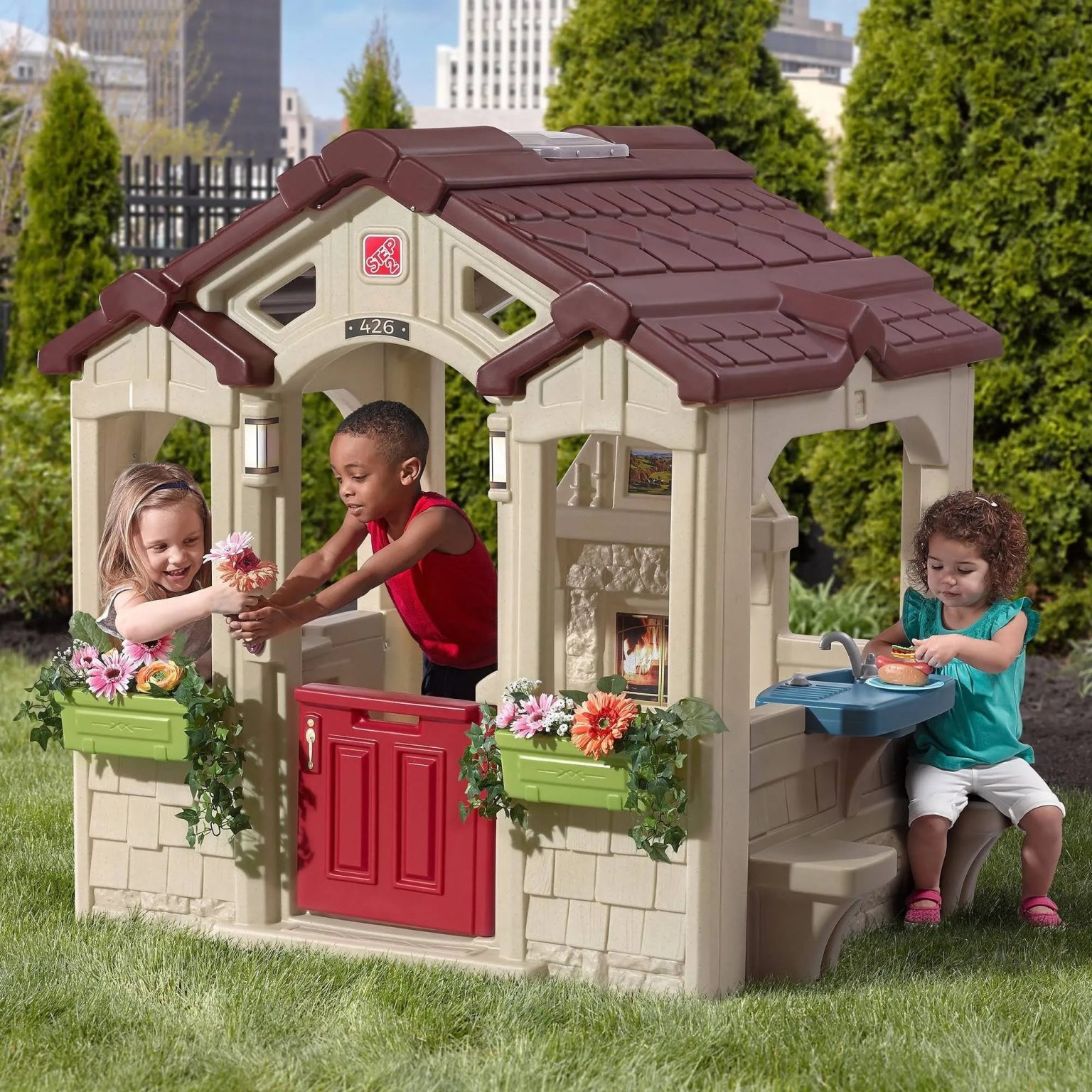 ZenVora Step2 Charming Cottage Playhouse