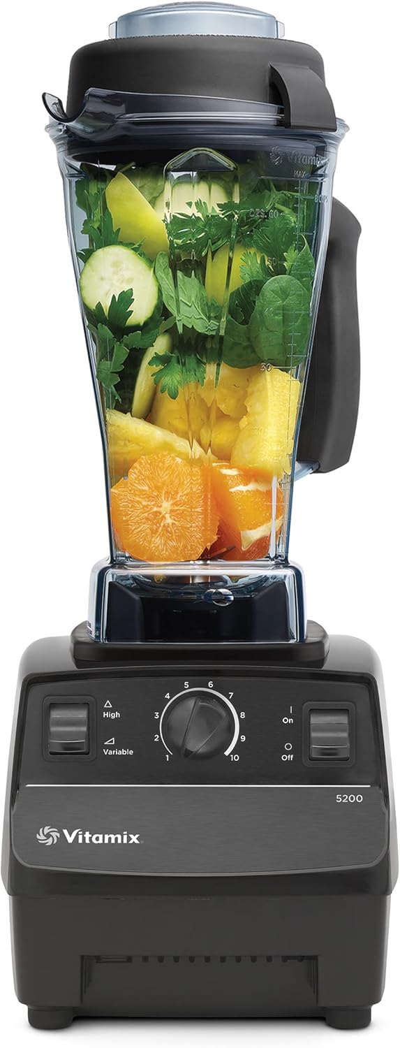 ZenVora Blender with 64-Oz. Container, Self-Cleaning, Black