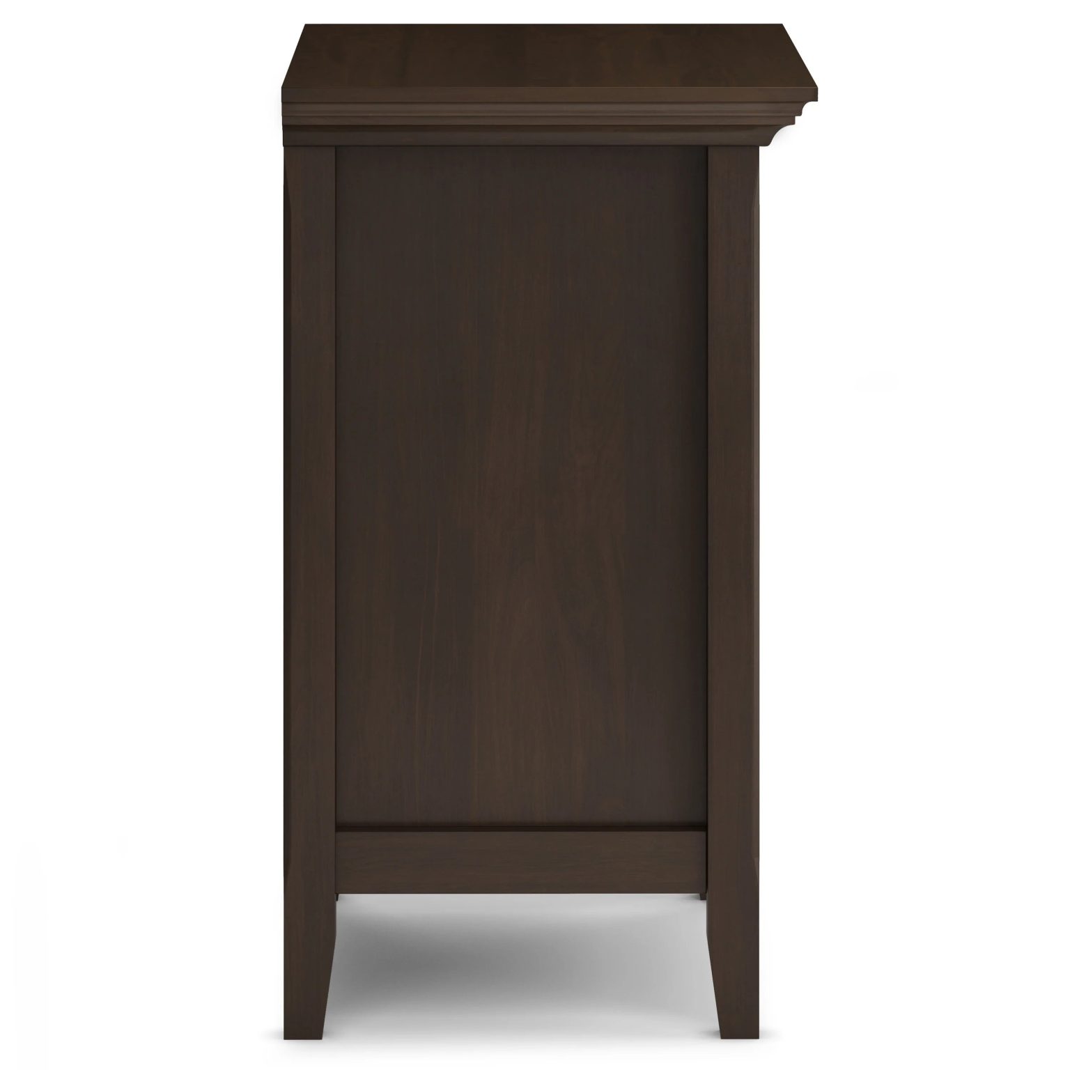 ZenVora 24 Inch Wide Solid Wood Nightstand, Bedside Table and Bedroom End Table