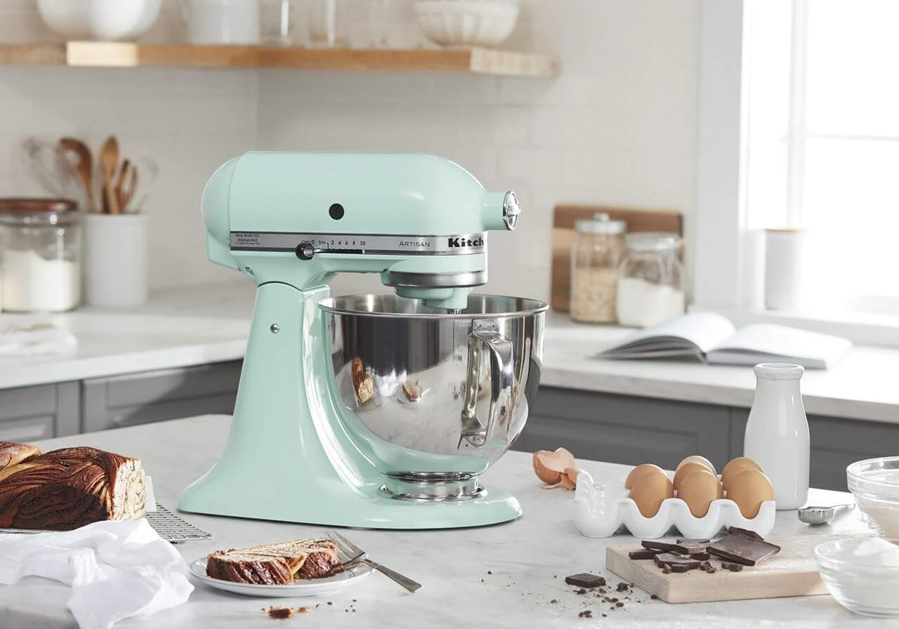 ZenVora 5-Quart Tilt-Head Stand Mixer, Electric Kitchen Mixer with Bowl, Multi-Speed Settings for Baking, Mixing and Food Preparation