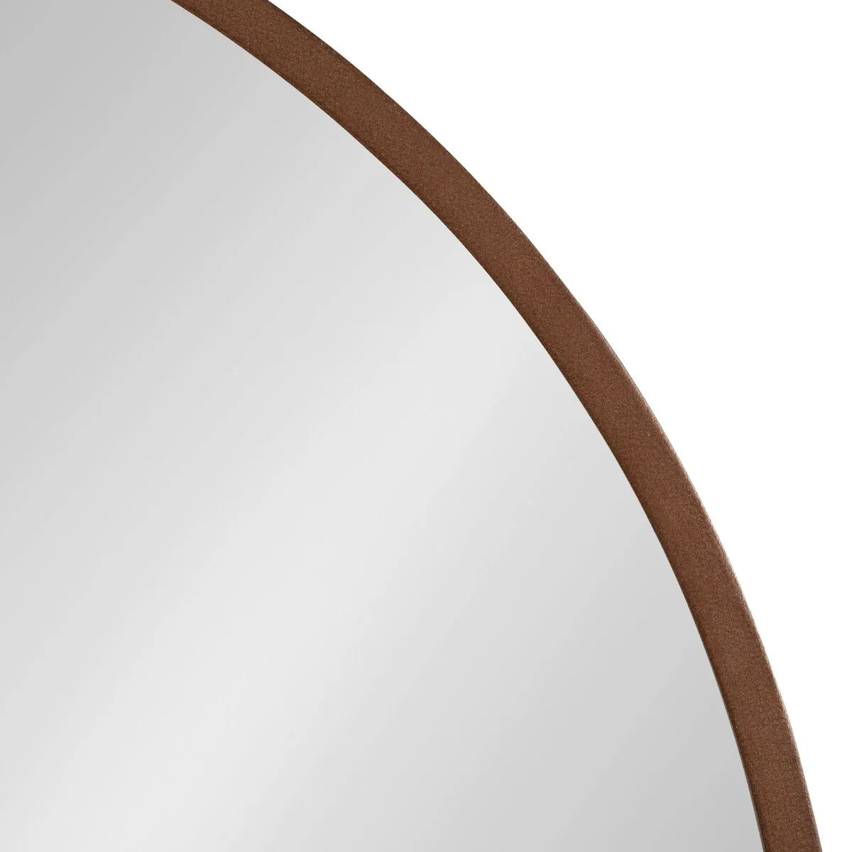 ZenVora Round Wood Accent Wall Mirror, Modern Decorative Wooden Frame Mirror for Living Room, Bedroom and Entryway