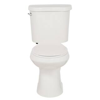 ZenVora 2-Piece 1.28 GPF High-Efficiency Single-Flush Elongated Toilet, White