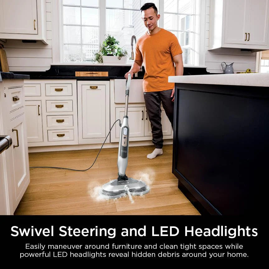 ZenVora All-in-One Hard Floor Steam Mop, Multi-Surface Steam Cleaner with Powerful Steam Blaster for Tile, Wood & Home Cleaning