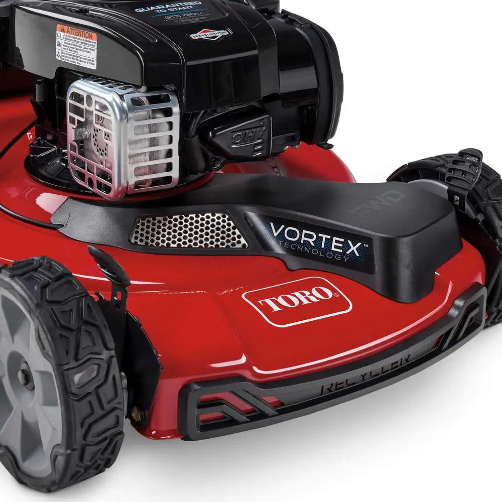 ZenVora 22-Inch High-Wheel FWD Self-Propelled Gas Lawn Mower