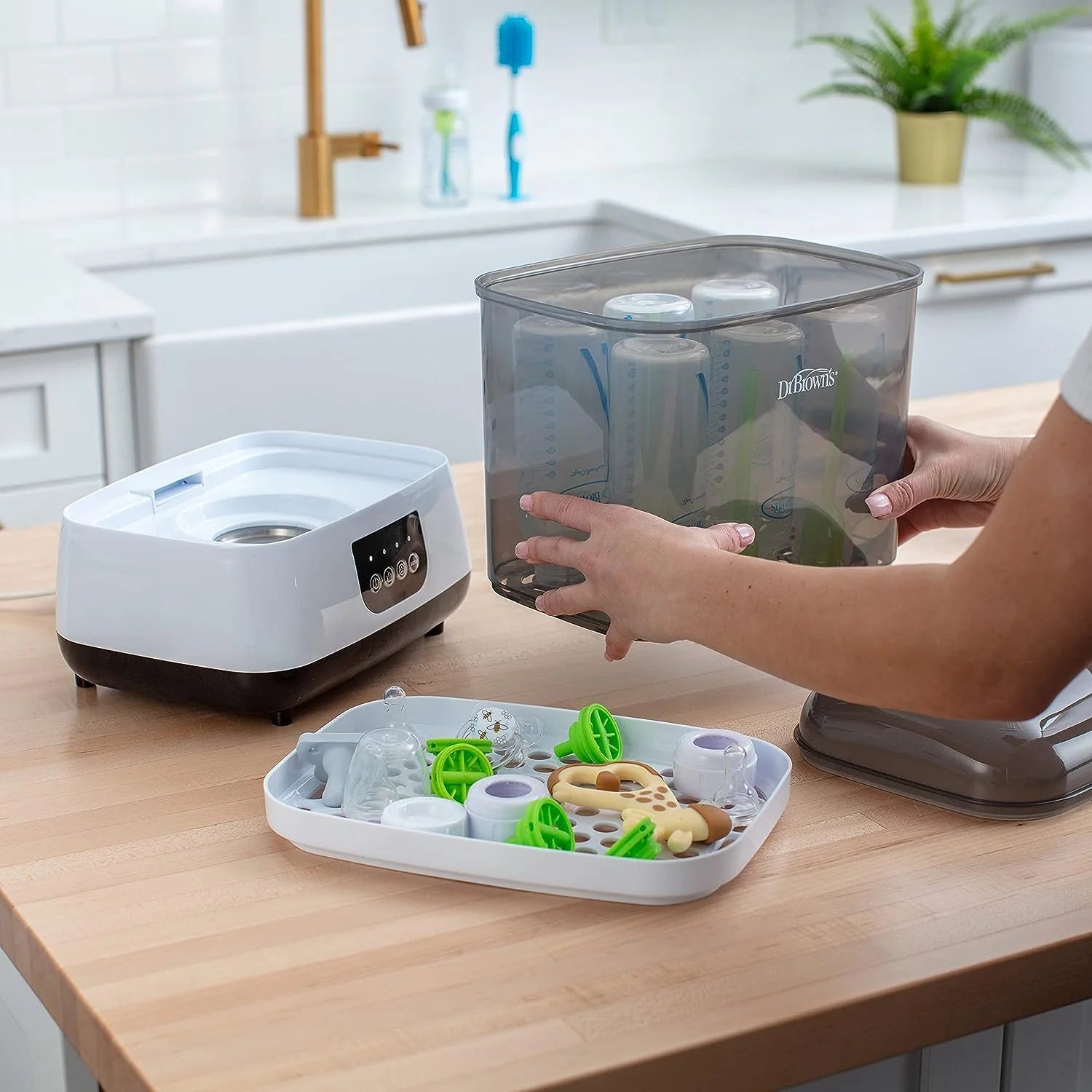 ZenVora All-in-One Baby Bottle Sterilizer and Dryer