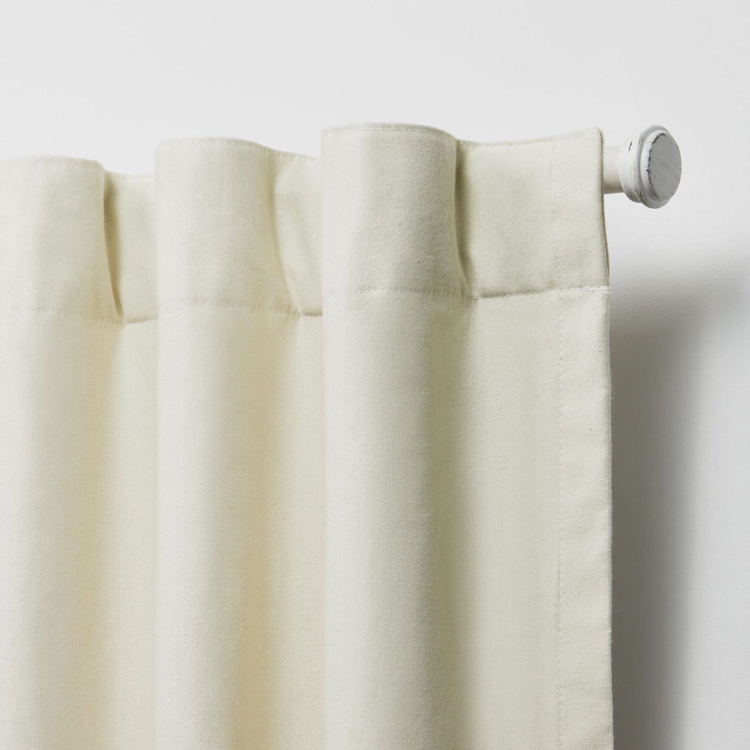 ZenVora Blackout Single Curtain Panel, Back Tab and Rod Pocket Window Curtain