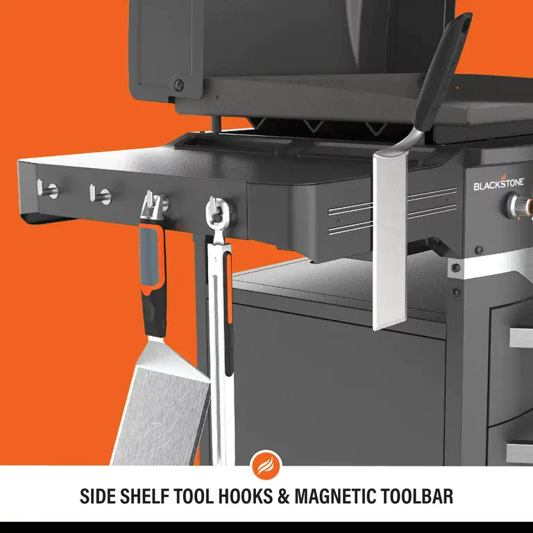 ZenVora 28" 5-Burner Propane Griddle with Range Top – 72,000 BTU Outdoor Cooking Station