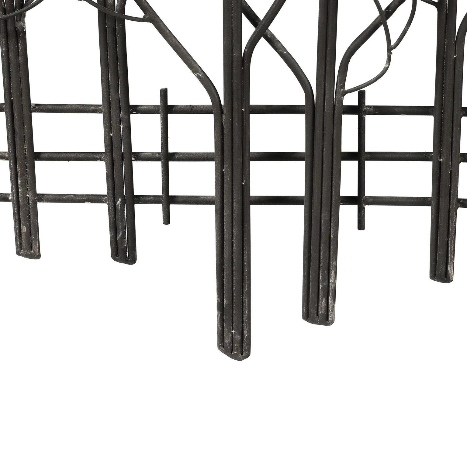ZenVora Black Metal Tree Wall Decor, Modern Forest Design Wall Art Sculpture for Living Room, Bedroom and Home Decoration