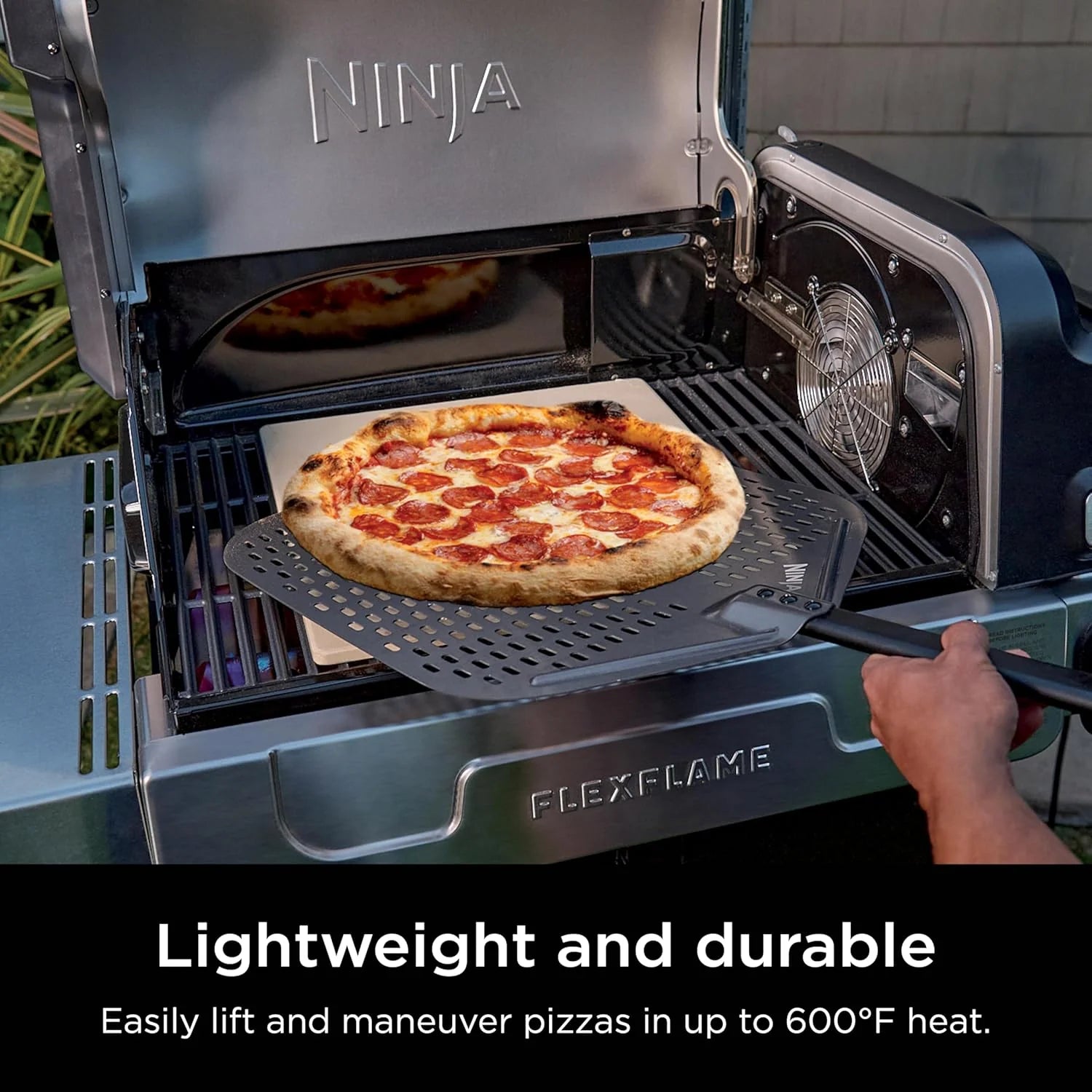 ZenVora 5-in-1 Electric and Propane Grill, 3-Burner Outdoor BBQ Grill and Smoker with Digital Controls, Griddle and Pizza Maker, Stainless Steel