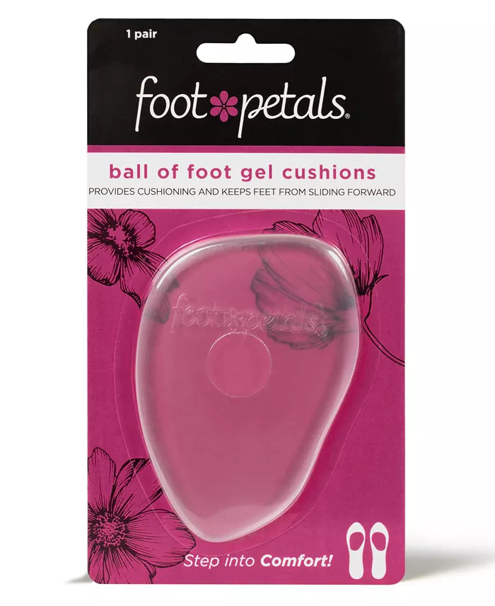 ZenVora Gel Ball of Foot Cushions, Soft Shoe Inserts for Forefoot Support, Pressure Relief and Everyday Comfort
