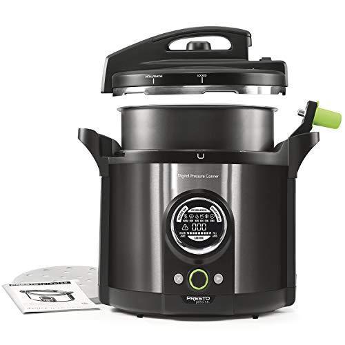 ZenVora 12-Qt. Digital Canner, Black Stainless Steel