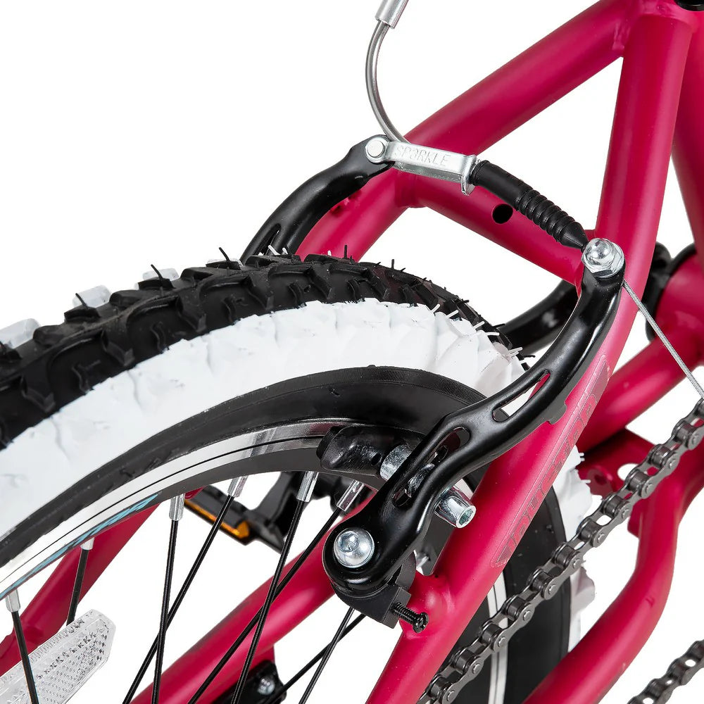 ZenVora 20-Inch/24-Inch Kids Mountain Bike, Single-Speed Bicycle