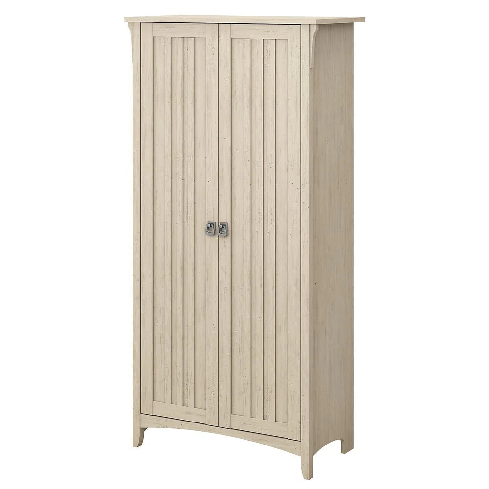 ZenVora Tall Storage Cabinet with Doors, Freestanding Shelving Organizer with Adjustable Shelves for Home, Office and Living Room