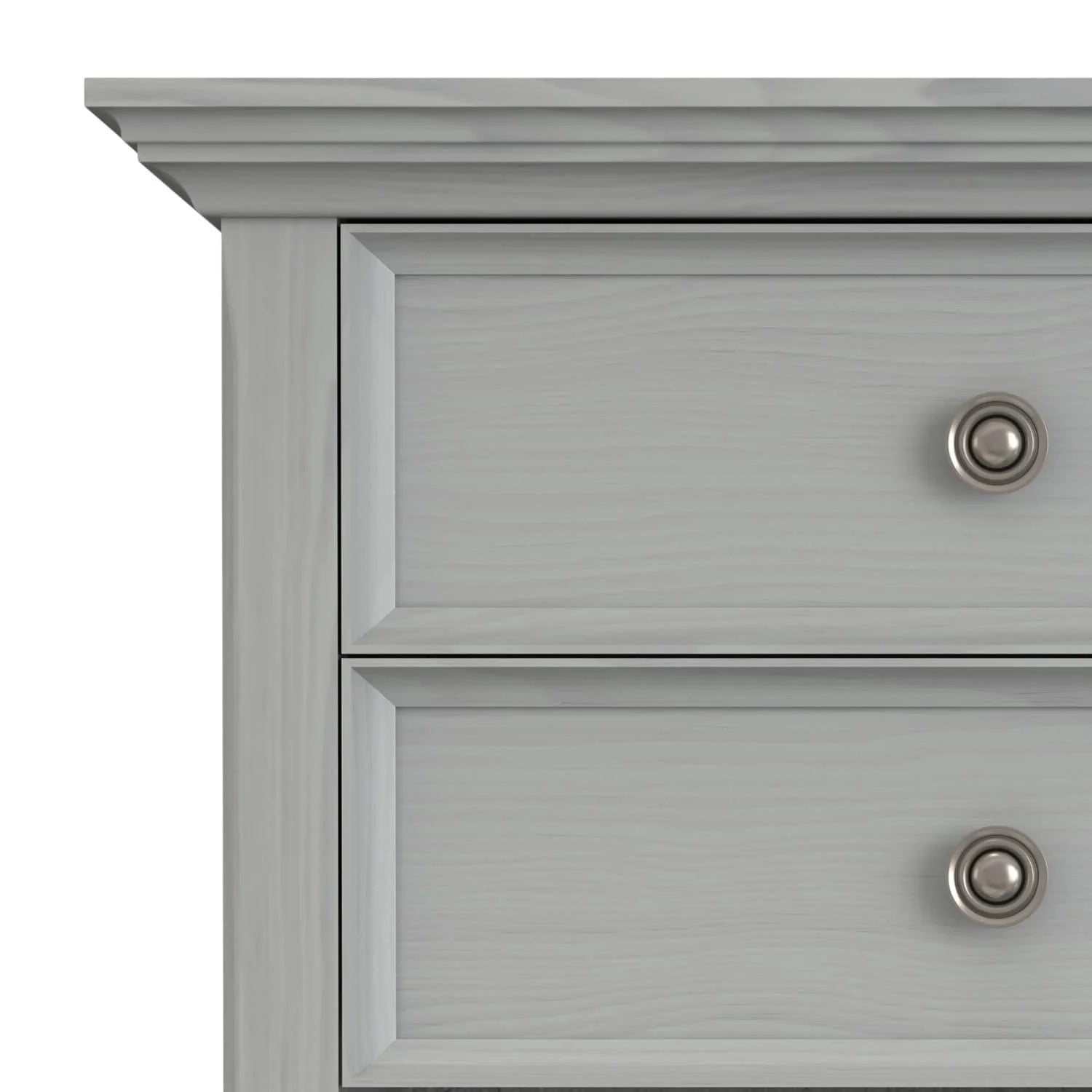 ZenVora 24 Inch Wide Solid Wood Nightstand, Bedside Table and Bedroom End Table