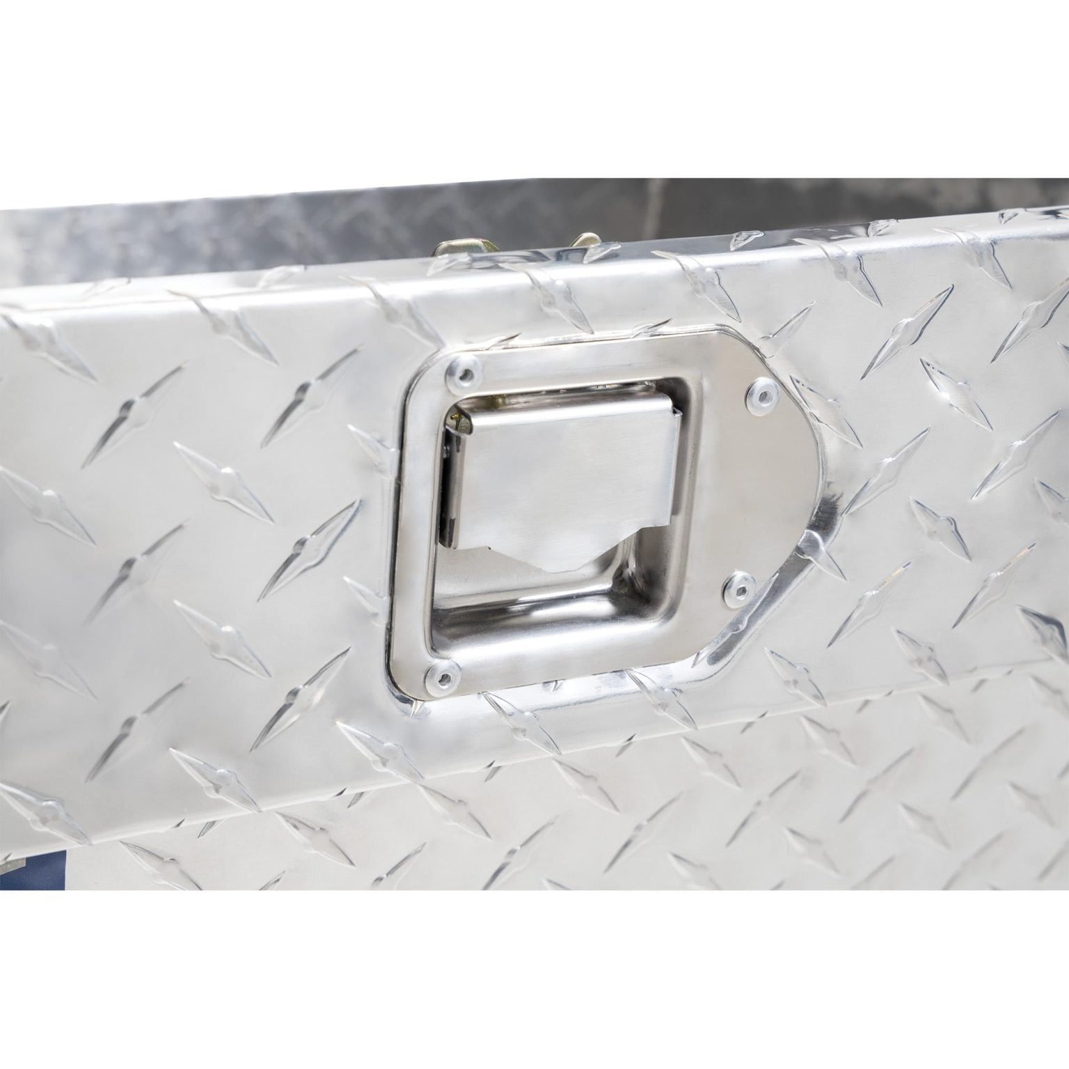 ZenVora UWS Low Profile Aluminum Truck Tool Box with Stainless Steel Handles, Pickup Bed Storage Chest