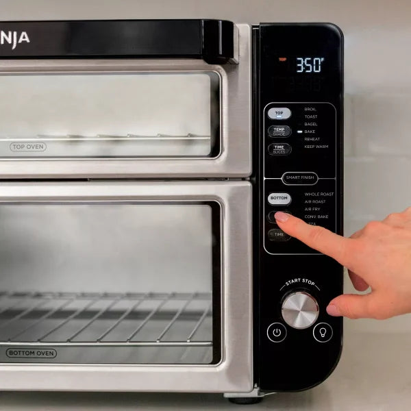 ZenVora Ninja 12-in-1 Double Countertop Oven with FlexDoor, Convection, Air Fry, Smart Finish Technology