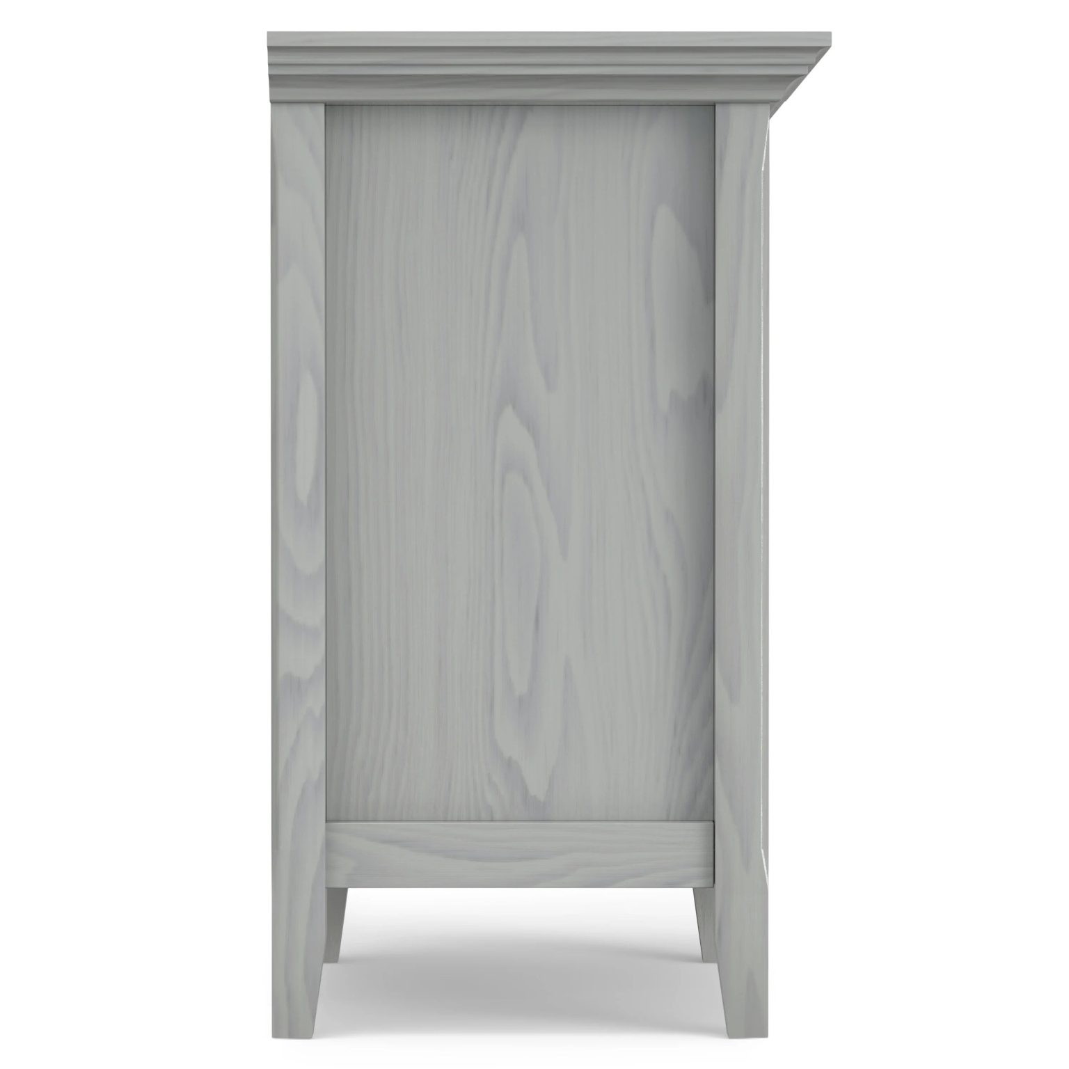 ZenVora 24 Inch Wide Solid Wood Nightstand, Bedside Table and Bedroom End Table