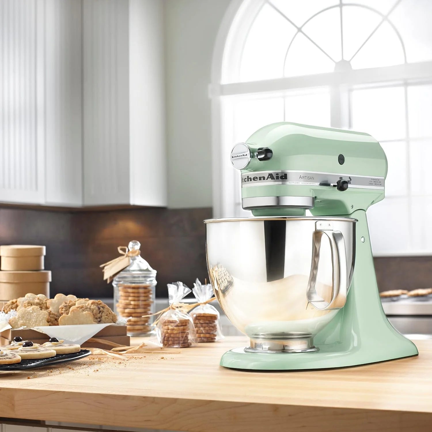 ZenVora 5-Quart Tilt-Head Stand Mixer, Electric Kitchen Mixer with Bowl, Multi-Speed Settings for Baking, Mixing and Food Preparation