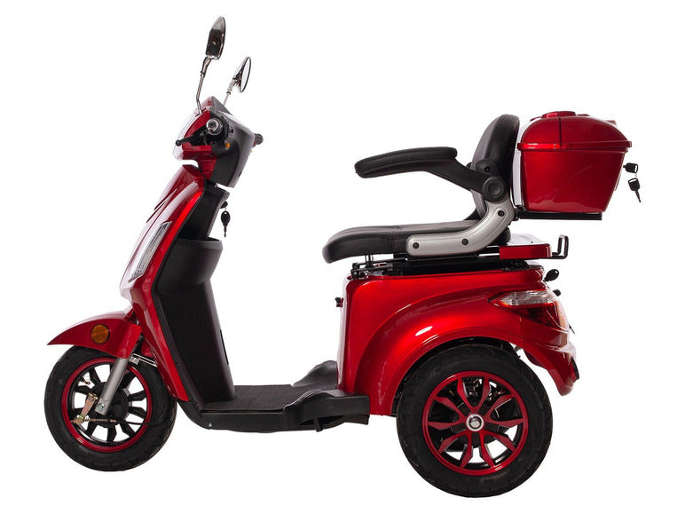 ZenVora Electric Mobility Scooter, 20/25 km/h, 50 km Range, with Topcase