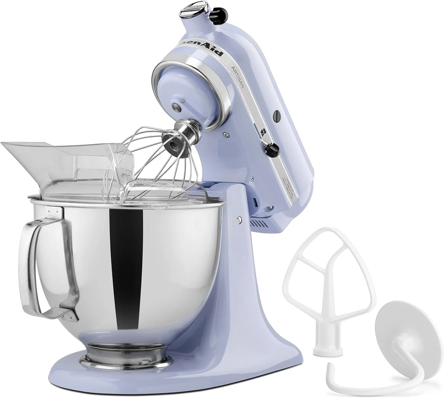 ZenVora 5-Quart Tilt-Head Stand Mixer, Electric Kitchen Mixer with Bowl, Multi-Speed Settings for Baking, Mixing and Food Preparation