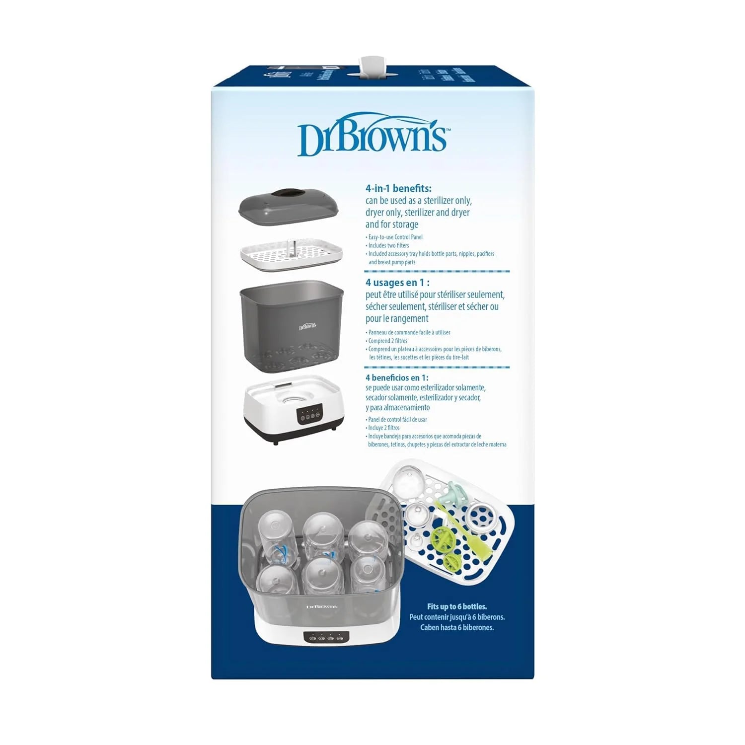 ZenVora All-in-One Baby Bottle Sterilizer and Dryer
