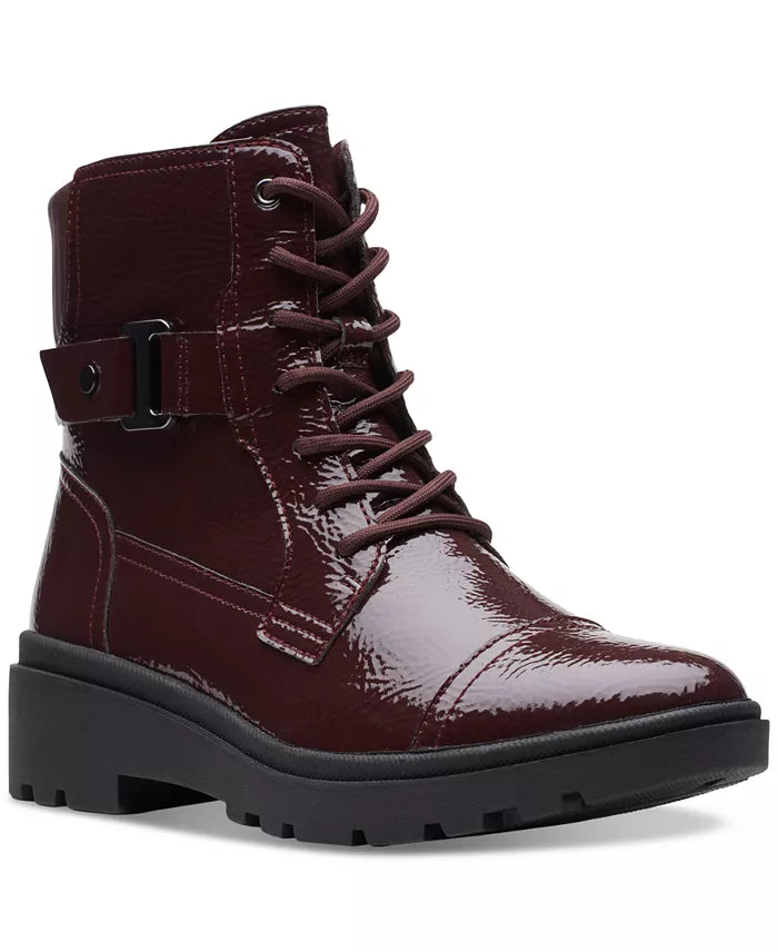ZenVora Women's Lace-Up Buckle Ankle Boots, Stylish Casual Boots with Decorative Details for Everyday Wear