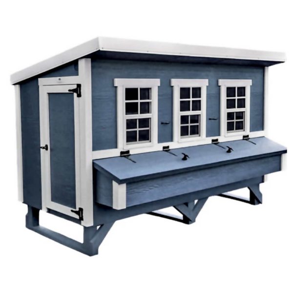 ZenVora XL Chicken Coop for 20 Chickens - Outdoor Poultry House with Nesting Boxes and Ventilation