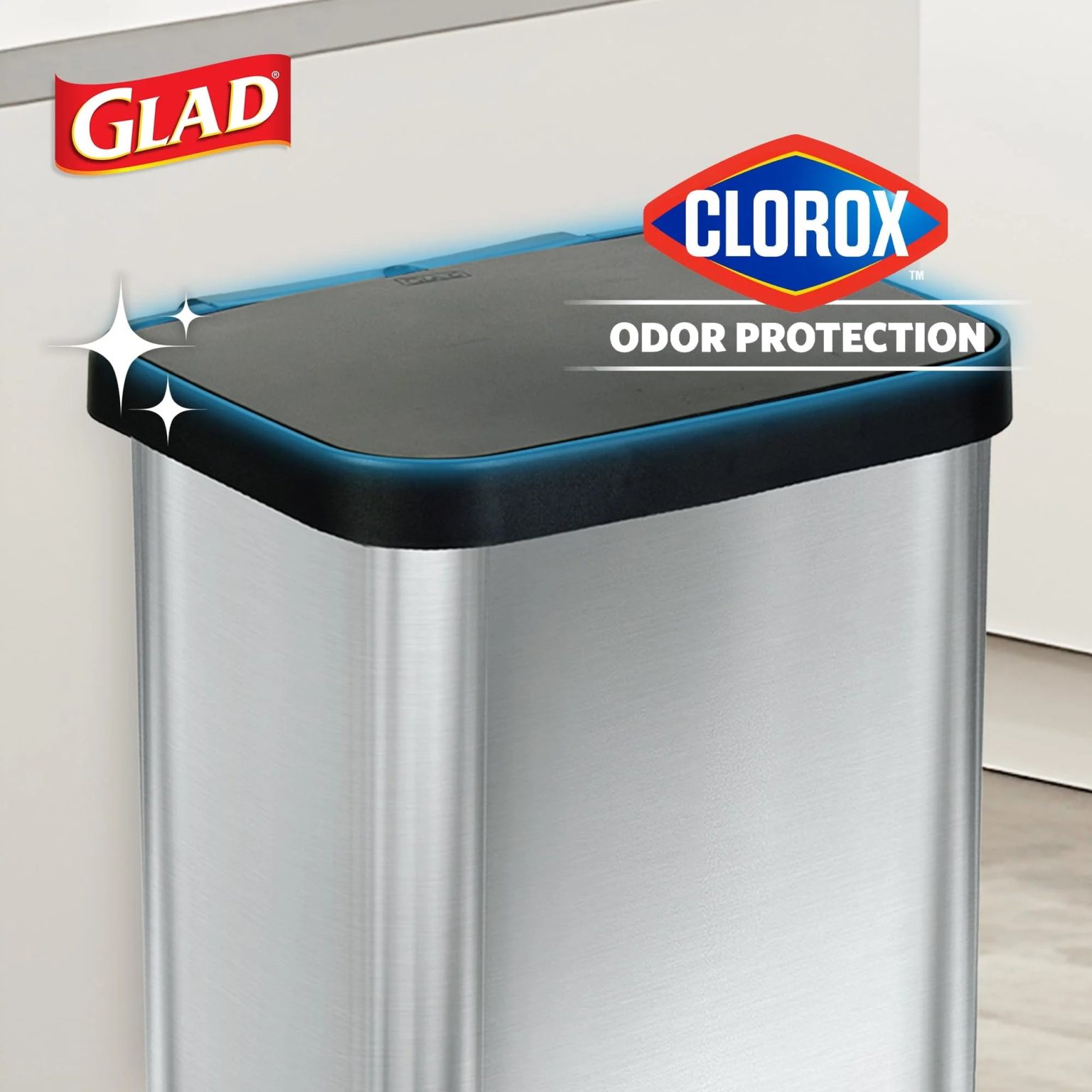 ZenVora 20 Gallon Stainless Steel Step Trash Can, Large Kitchen Garbage Bin with Odor Control