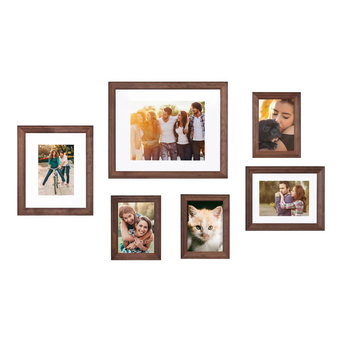 ZenVora Gallery Wall Frame Set, Multi-Piece Decorative Picture Frames for Photos, Artwork and Home Decor