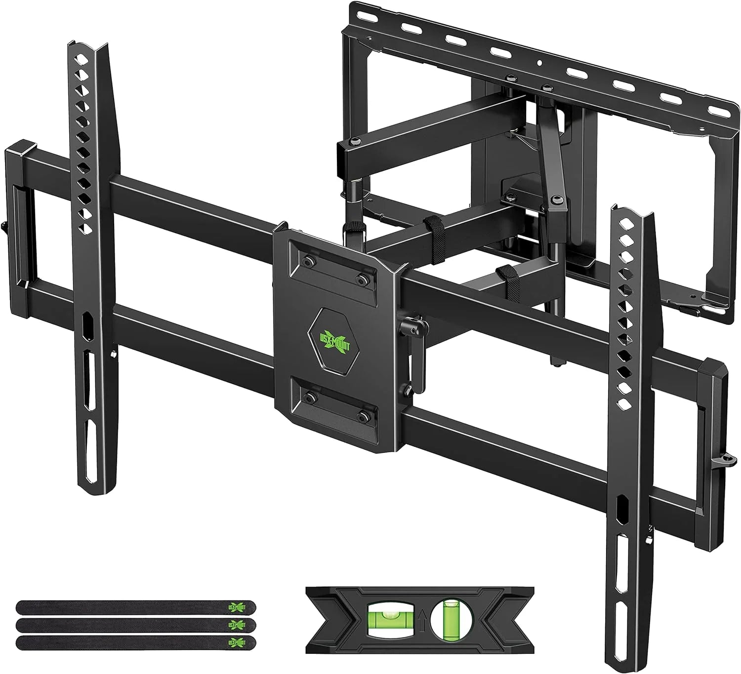 ZenVora Full Motion TV Wall Mount for Most 42-86 Inch Flat Screen TVs, Adjustable Swivel and Tilt Bracket