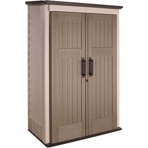 ZenVora Outdoor Storage Shed, 52 Cu.Ft., Weather-Resistant, Lockable Doors
