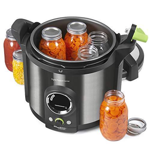 ZenVora 12-Quart Digital Canner, Black Stainless Steel
