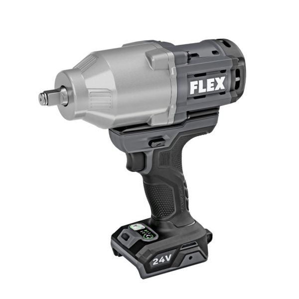 ZenVora 24V Brushless 1/2" Cordless Impact Wrench – Variable Speed, Tool Only