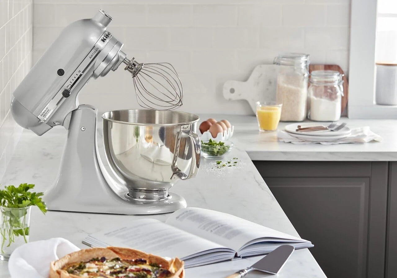 ZenVora 5-Quart Tilt-Head Stand Mixer, Electric Kitchen Mixer with Bowl, Multi-Speed Settings for Baking, Mixing and Food Preparation