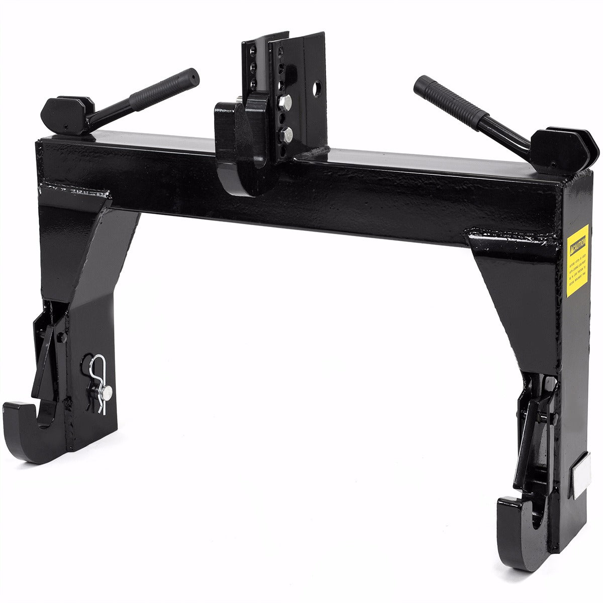 ZenVora Category 1 3-Point Quick Hitch, Tractor Implement Attachment with Hook and Clevis