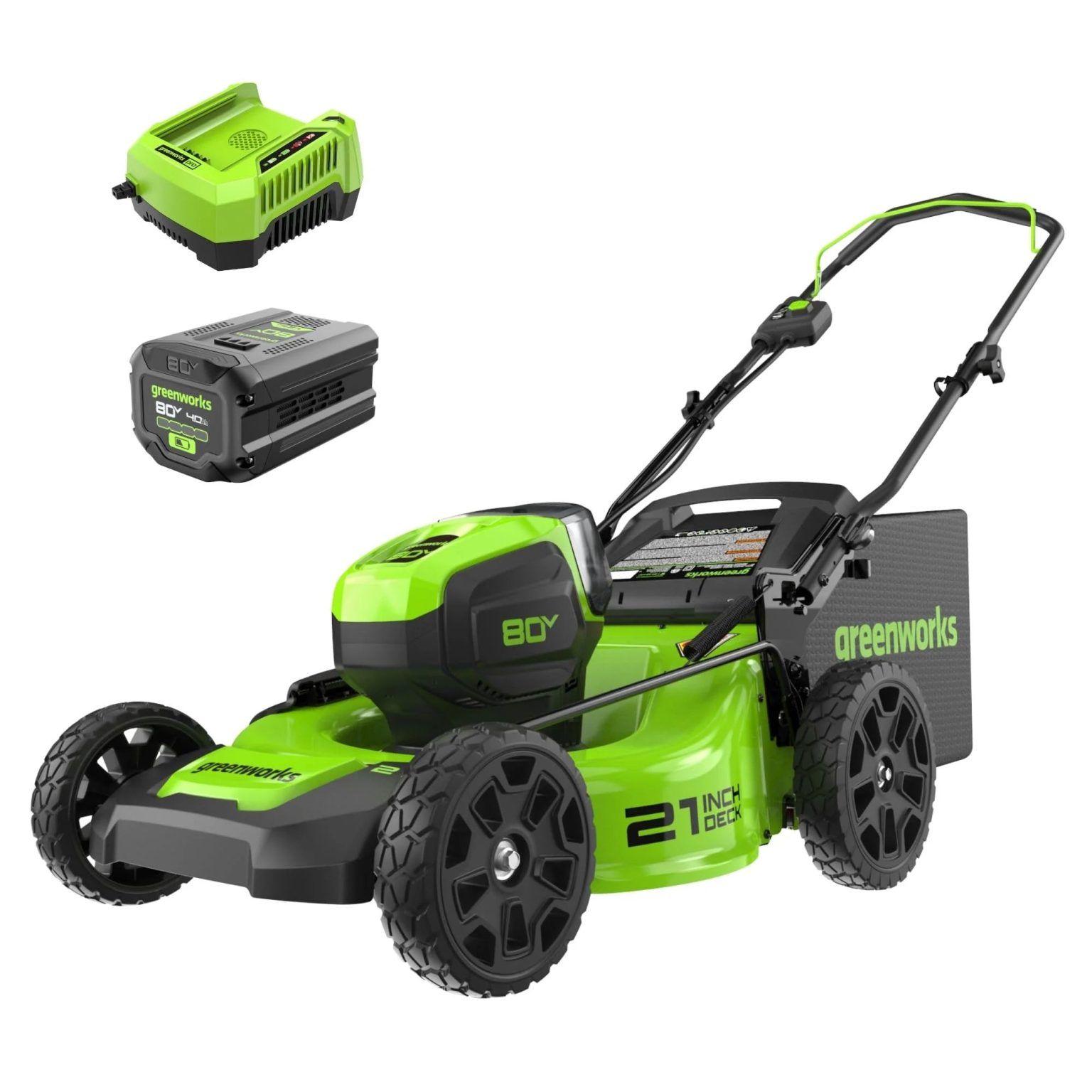 ZenVora 80V 21-Inch Brushless Cordless Lawn Mower
