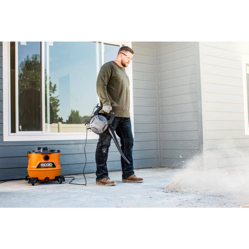 ZenVora 16-Gallon 6.5 Peak HP Wet/Dry Shop Vacuum with Detachable Blower, Filter Lock, Locking Hose and Accessories