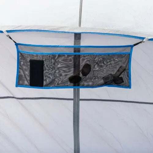 ZenVora 16-Person 3-Room Family Cabin Tent with 3 Entrances