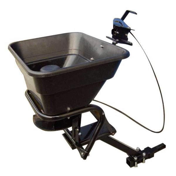 ZenVora 80 lb ATV Seed and Fertilizer Spreader with 12V Motor, Broadcast Spreader for UTV and Tractor