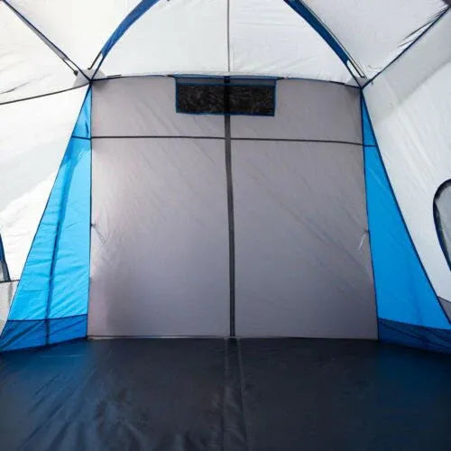 ZenVora 16-Person 3-Room Family Cabin Tent with 3 Entrances