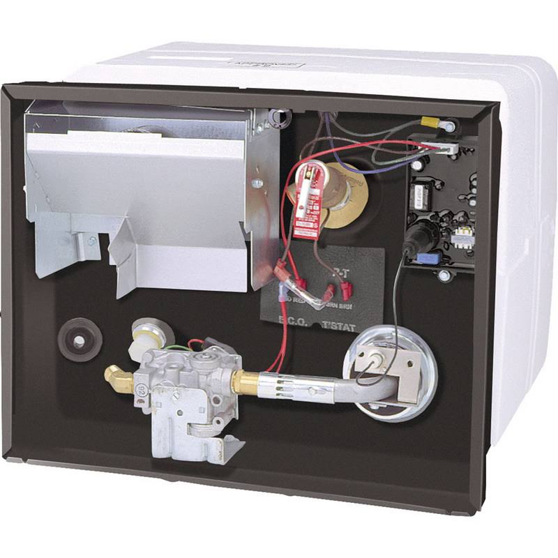 ZenVora RV Gas Water Heater with U-Tube Heat Transfer System, Sealed Combustion Design