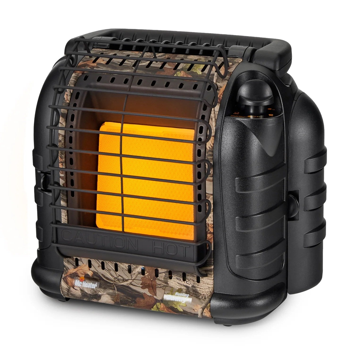 ZenVora 12,000 BTU Portable Propane Heater – 2 Heat Settings, ODS Safety Shut-Off, Camo