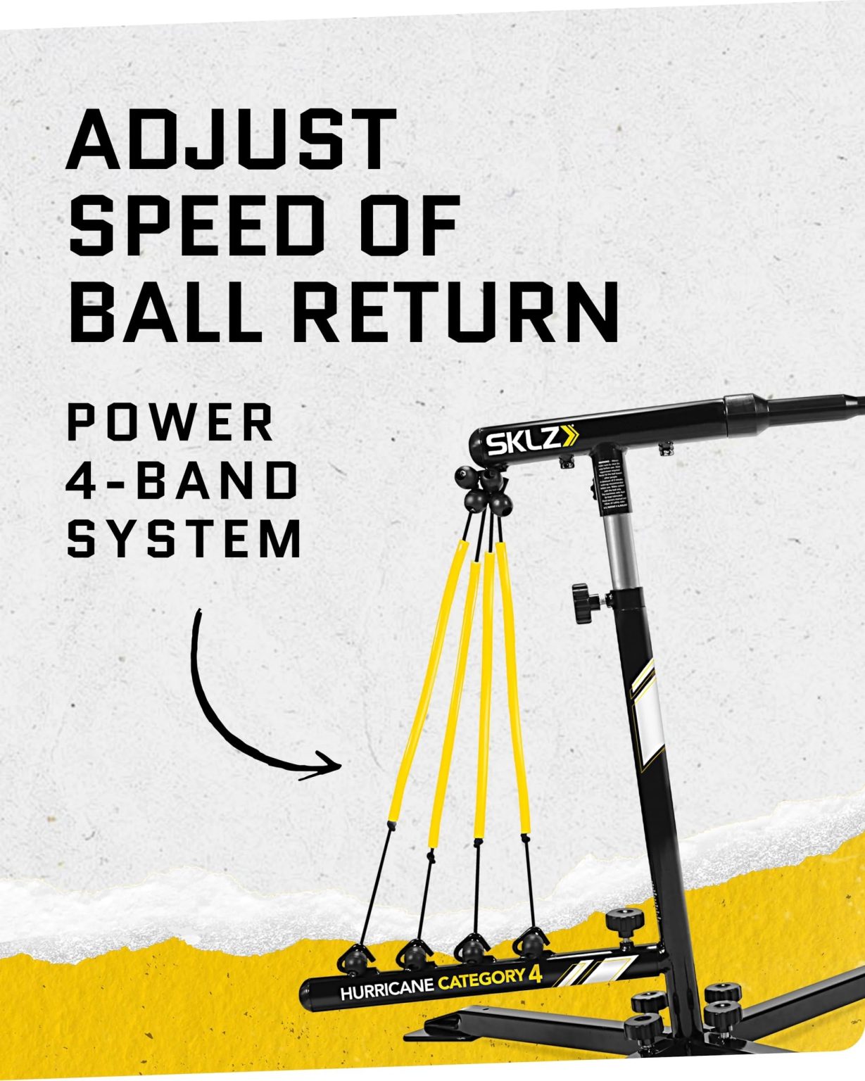 ZenVora Adjustable Height Baseball Swing Trainer, Batting Practice Training Equipment for Hitting and Swing Skills