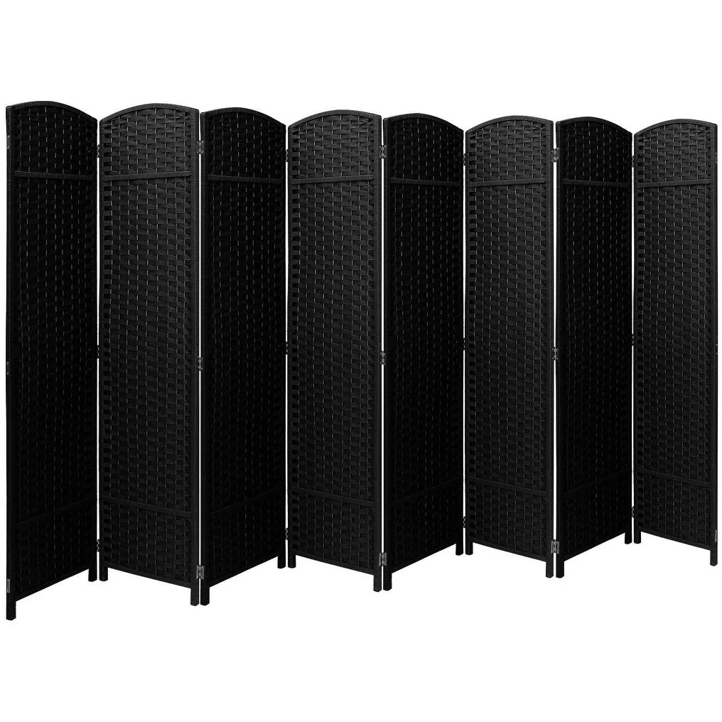 ZenVora Tall Folding Room Divider Screen, Portable Privacy Partition Wall Panel for Bedroom, Living Room and Office